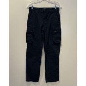 Polo Ralph Lauren Navy Blue Cargo Pants Boys Size 16 (1798)